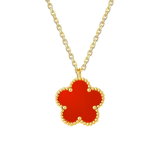 Zahra Necklace, 18K Gold Plated Steel